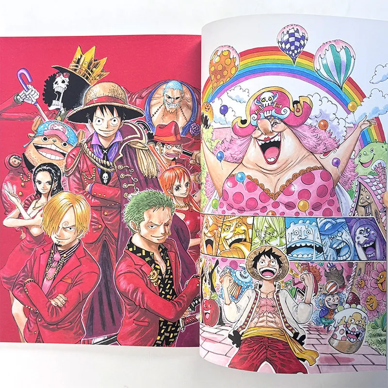One Piece Illustration Book Color Walk 9 Tiger Official Anime Art Collection Hardcover Manga Artwork Display For Adult Anime view 6