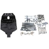 12428 For Wltoys 12428 12423 12427 Feiyue Fy03 Q39 Q46 1/12 & Chassis Bottom For Wltoys 12428 12423 12628 12428-A