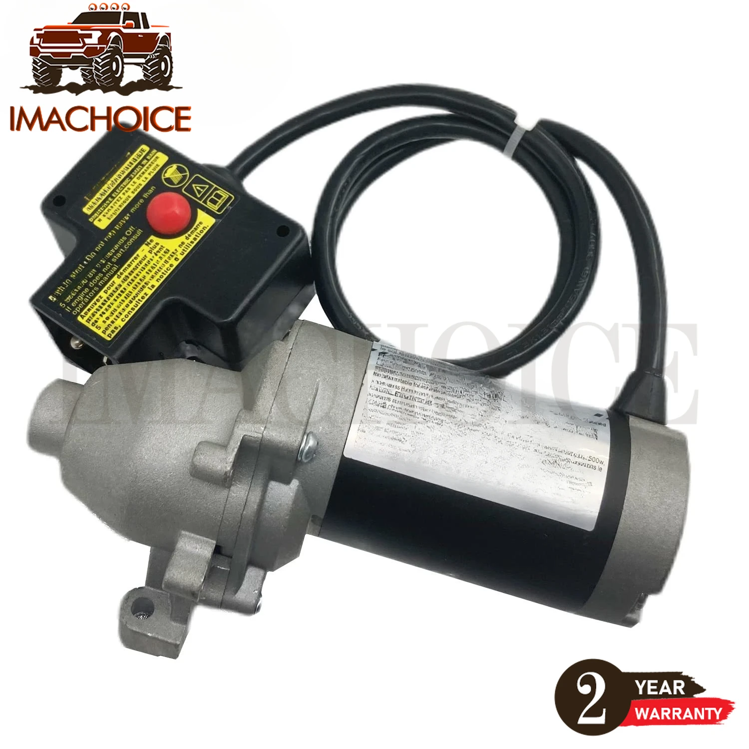 751-10645 Electric Starter Motor JQ170 Compatible with MTD Cub Cadet Troy Bilt Snow Thrower 951-10645A, 951-10645, 751-10645A