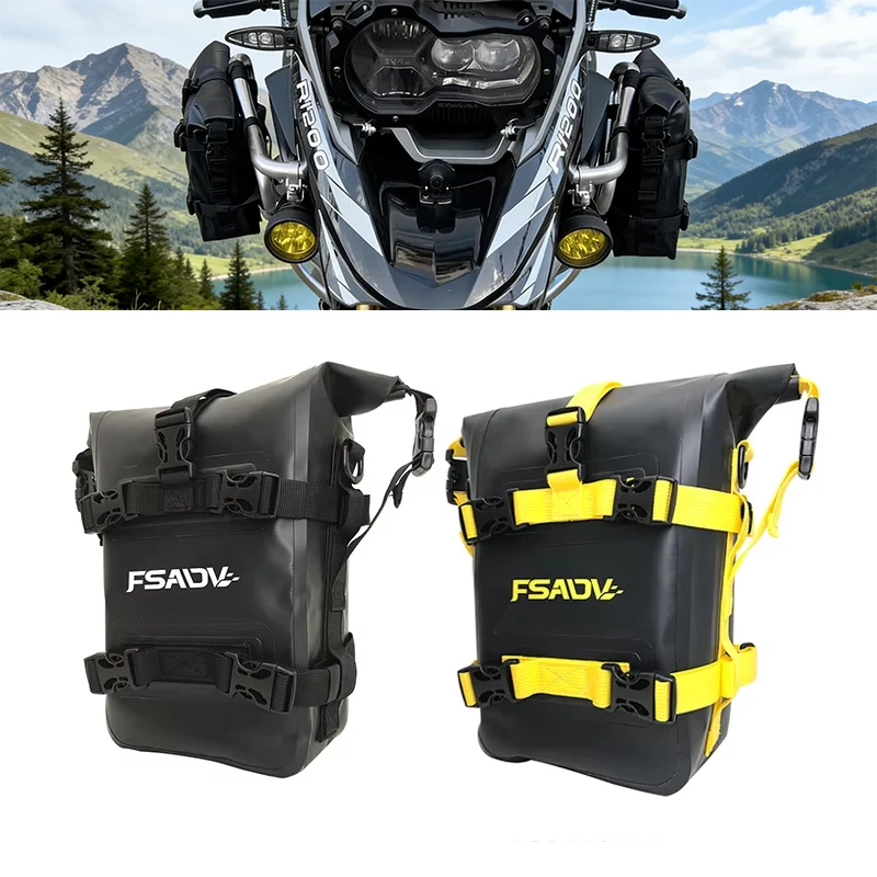 

F750GS F850GS Tool Placement Travel Bag For BMW R1250GS R1200GS ADV Adventure R1300GS Frame Crash Bar Waterproof Bags Bumper Bag