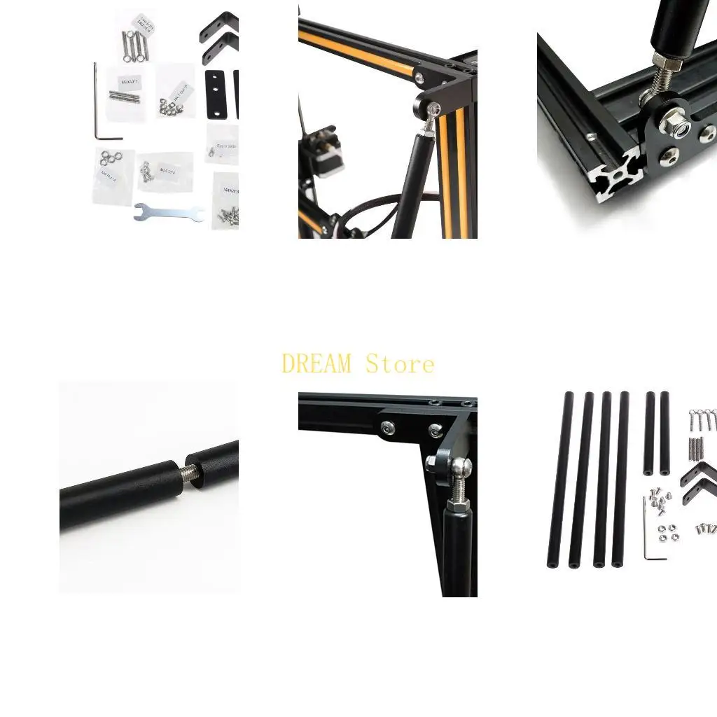 

Модернизированная версия деталей 3D-принтера, полный комплект поддерживающих стержней для CR-10/CR-10S/CR-10 TEVO для CR-10