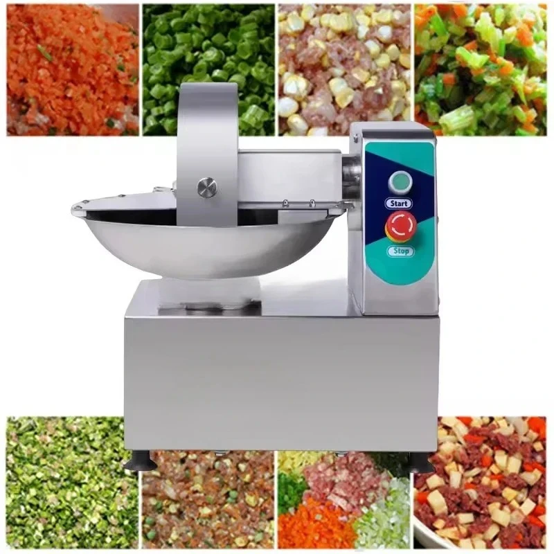 Small Vacuum Meat Chopper Industrial Stainless Steel Garlic And Scallion Chopper