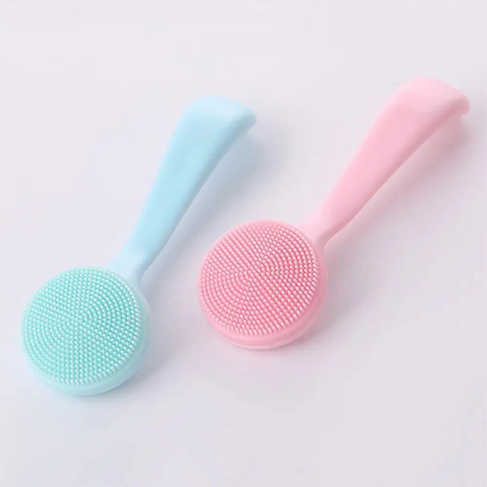 Gezichtsreinigingsborstel Huidverzorging Massage Voor Diepe Reiniging Porie Mee-eter Verwijderen Scrub Zachte Exfoliërende Reiniging Tool U7P4