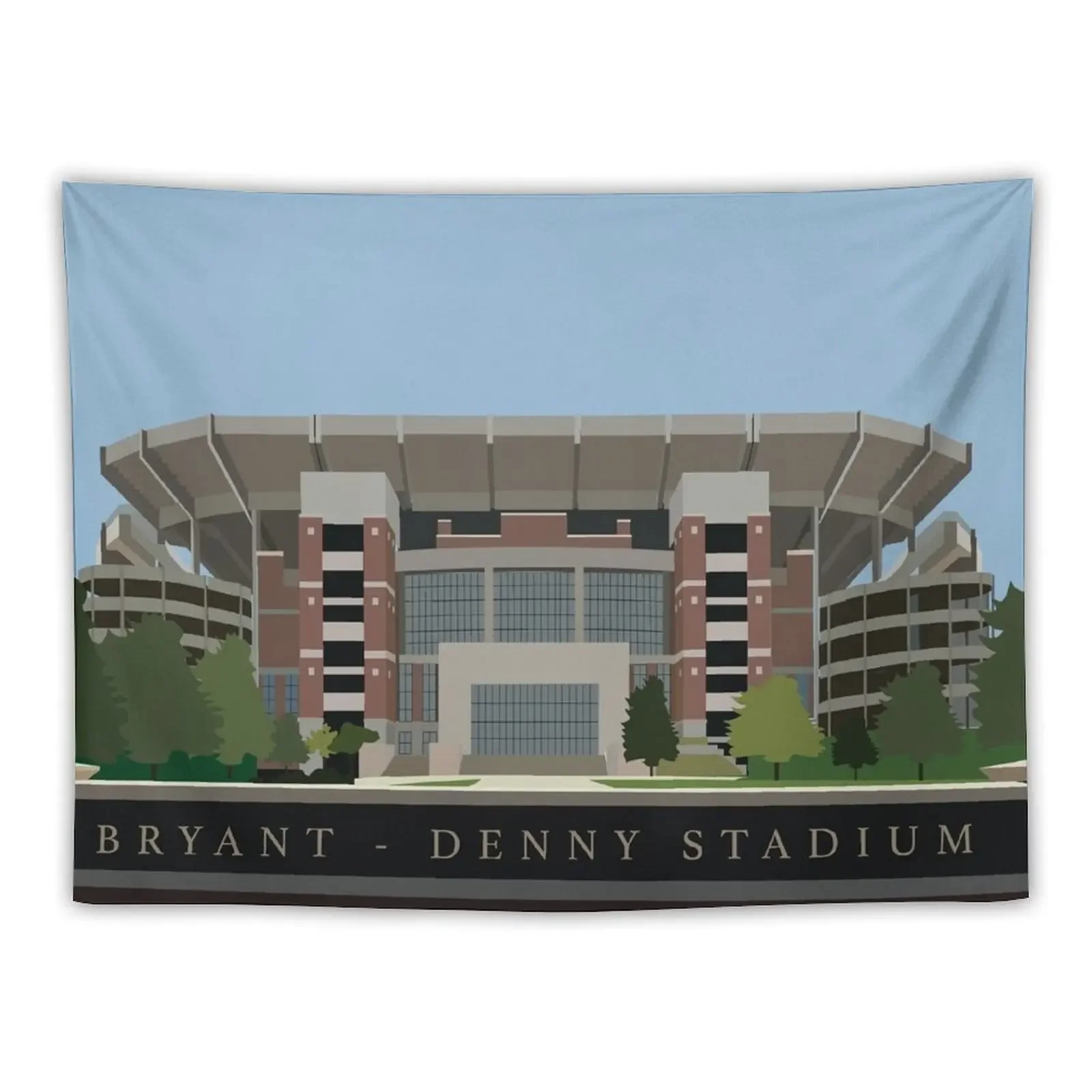 Bryant Denny Stadium Tapestry Art Mural Decorative Paintings Decor For Room Aesthetic Home Decor Tapestry