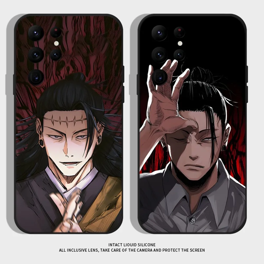 

Jujutsu Kaisen G-GetoS Suguru Phone Case For Samsung S24,S22 Ultra,S20,S30 plus,S22 plus,S23,S30 ultra 5G Silicone Cover