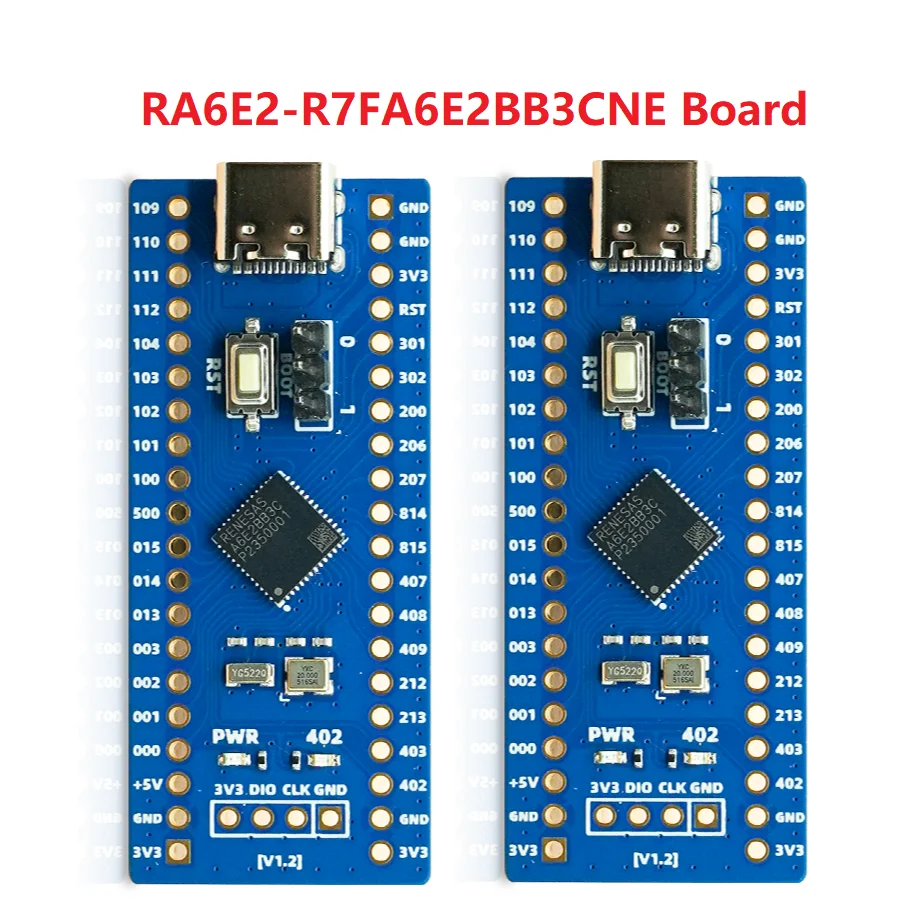 Papan Pengembangan RENESAS RA6E2 On-board R7FA6E2 R7FA6E2BB3CNE Mikrokontroler Cortex-M33 Core MCU