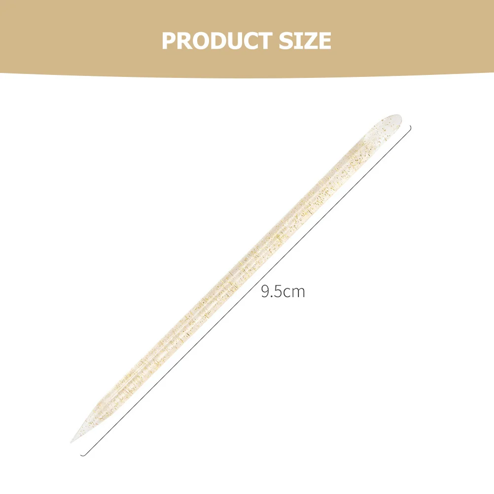 300pcs Nail Art Tools Dual Headed Manicure Pen Cuticle Pusher Dead Skin Remover Diamond Dotting Rod Manicure Diy Tool Nail Brush