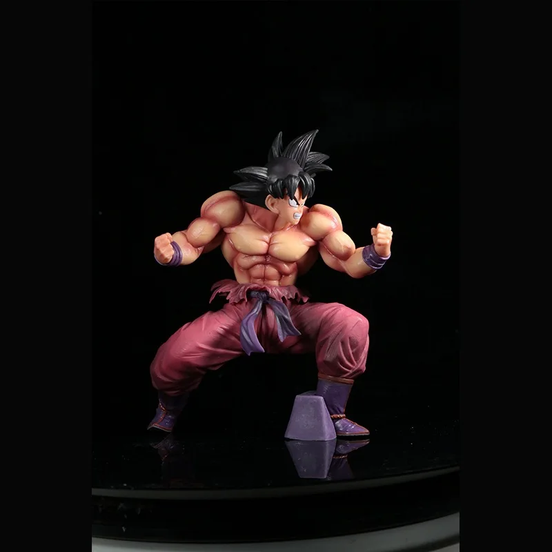 In Stock 18cm Anime Dragon Ball Z Figure Ex Son Goku Kaioken Kakarotto Figurine PVC Action Figures Model Toys for Children Gifts