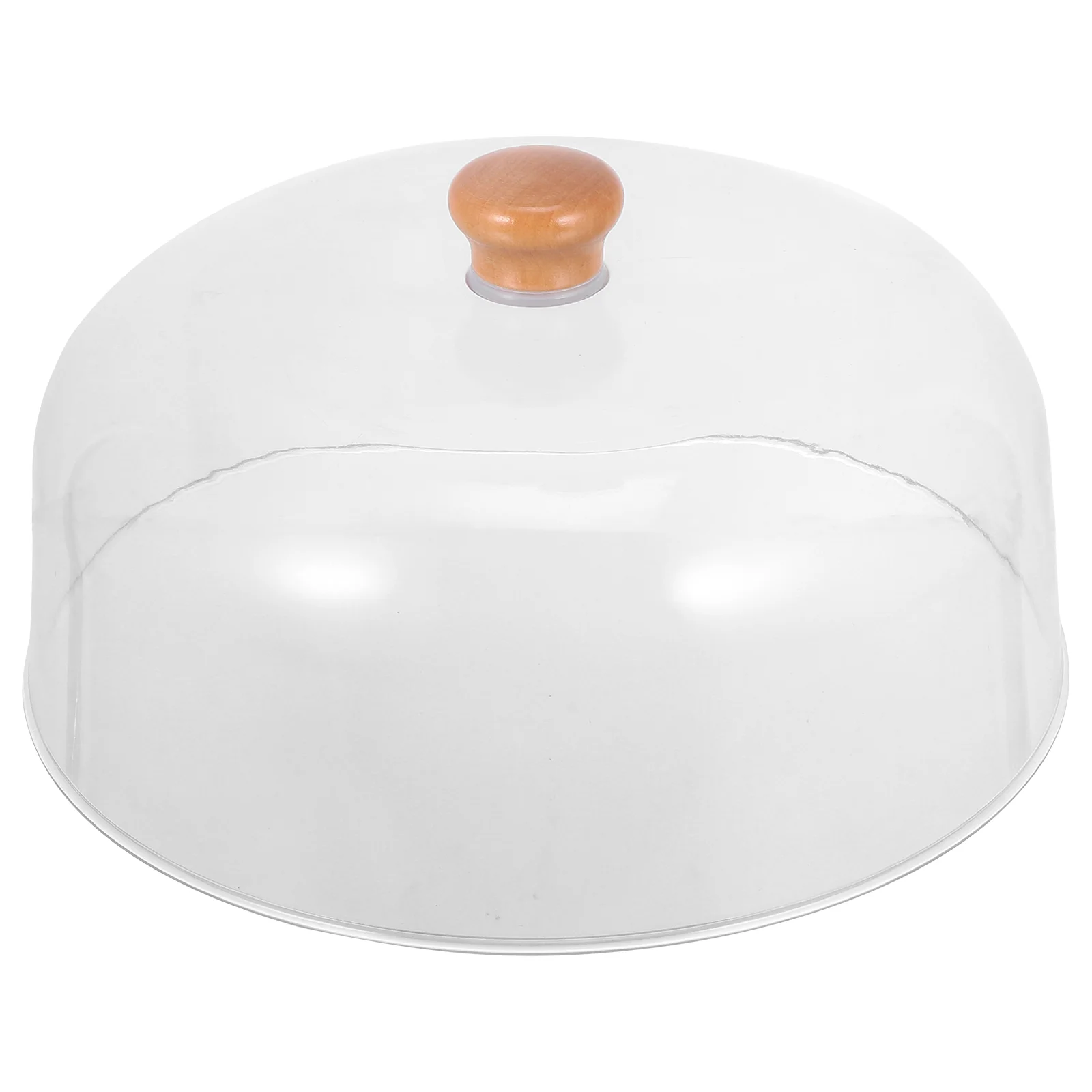 

Transparent Food Cover Household Cake Dish Dome Dessert Practical Shape Lid Round Bread