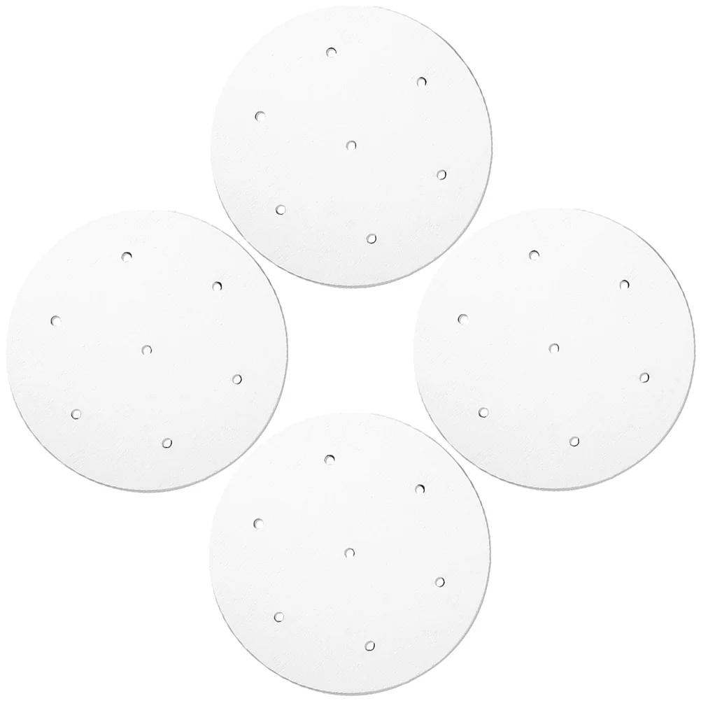 

4 Pcs Acrylic Lollipop Holder White Cake Pops Display Birthday Tabletop Rack Elegant Dessert Bar