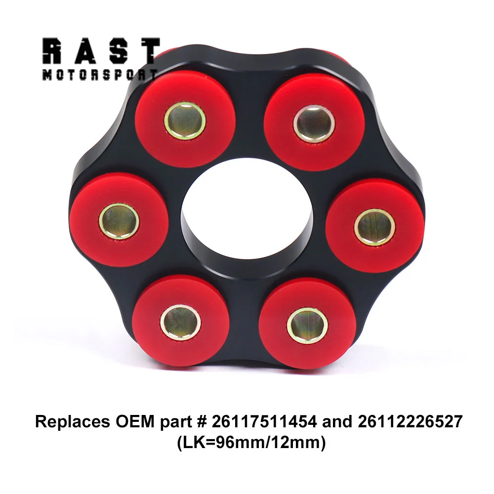

For BMW E30 E36 E46 M3 flex disc 26117511454 LK=96mm/12mm Polyurethane Flex Disc Drive Shaft Fits