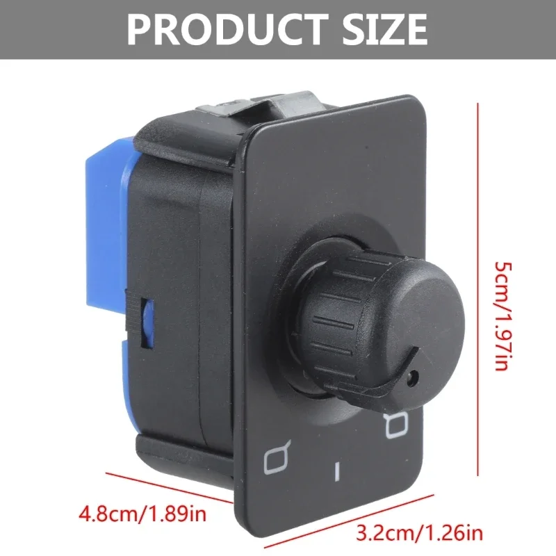 4B1959565A Window Side Mirror Switch Electric Switch Adjust Button Suitable For A6 C5 1998-2004 Car Accessories Durable