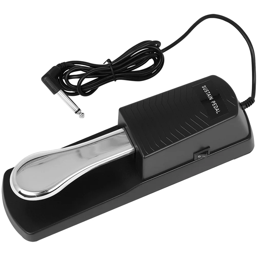 

Sustain Pedal Pedals Piano Foot Keyboard Metal Accessories Electronic for Electric