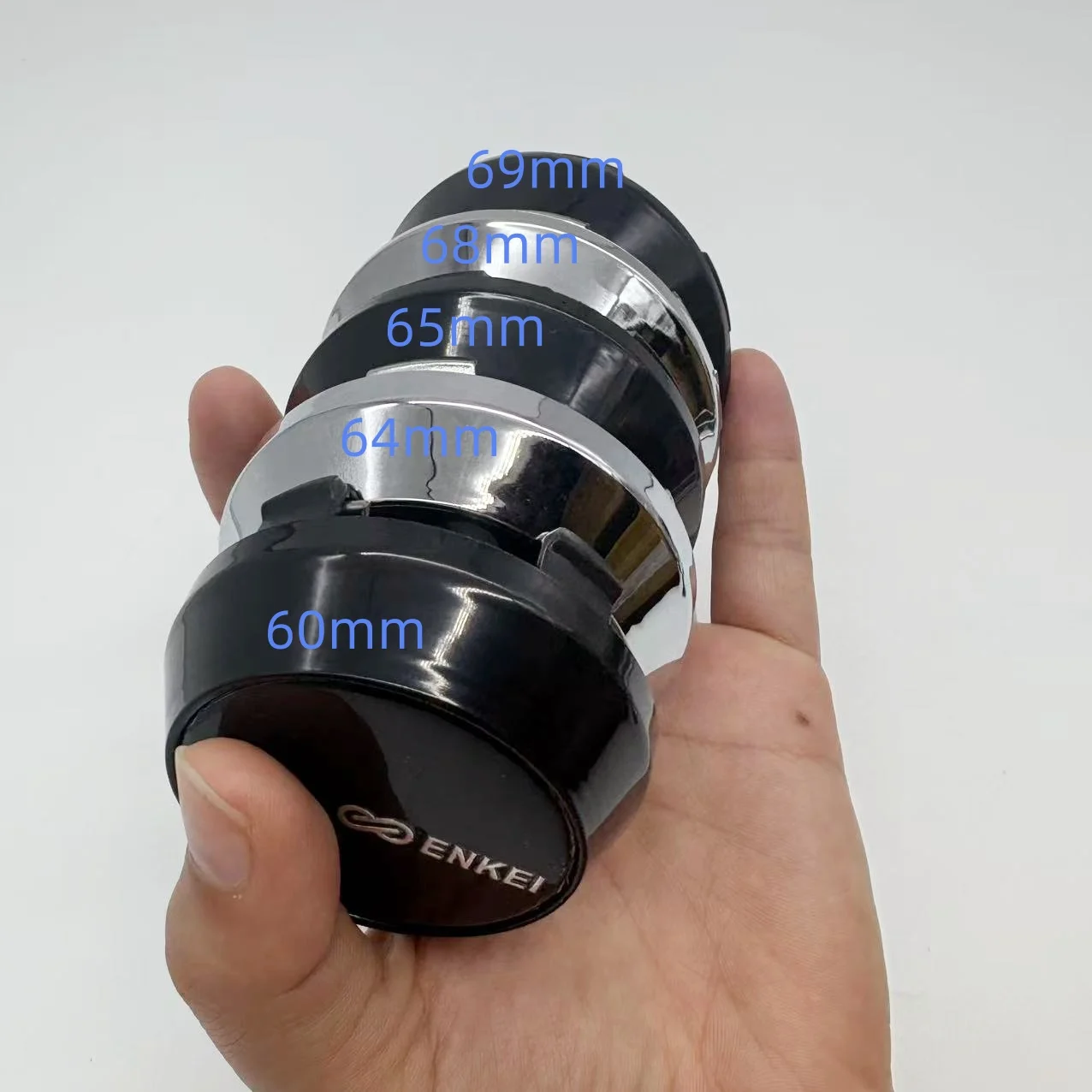 

4pcs 60mm 64mm 65mm 68mm 69mm Car Wheel Center Caps High Cap With ENKEI Emblem Logo Styling Accessories for ENKEI Rim Hub Cover