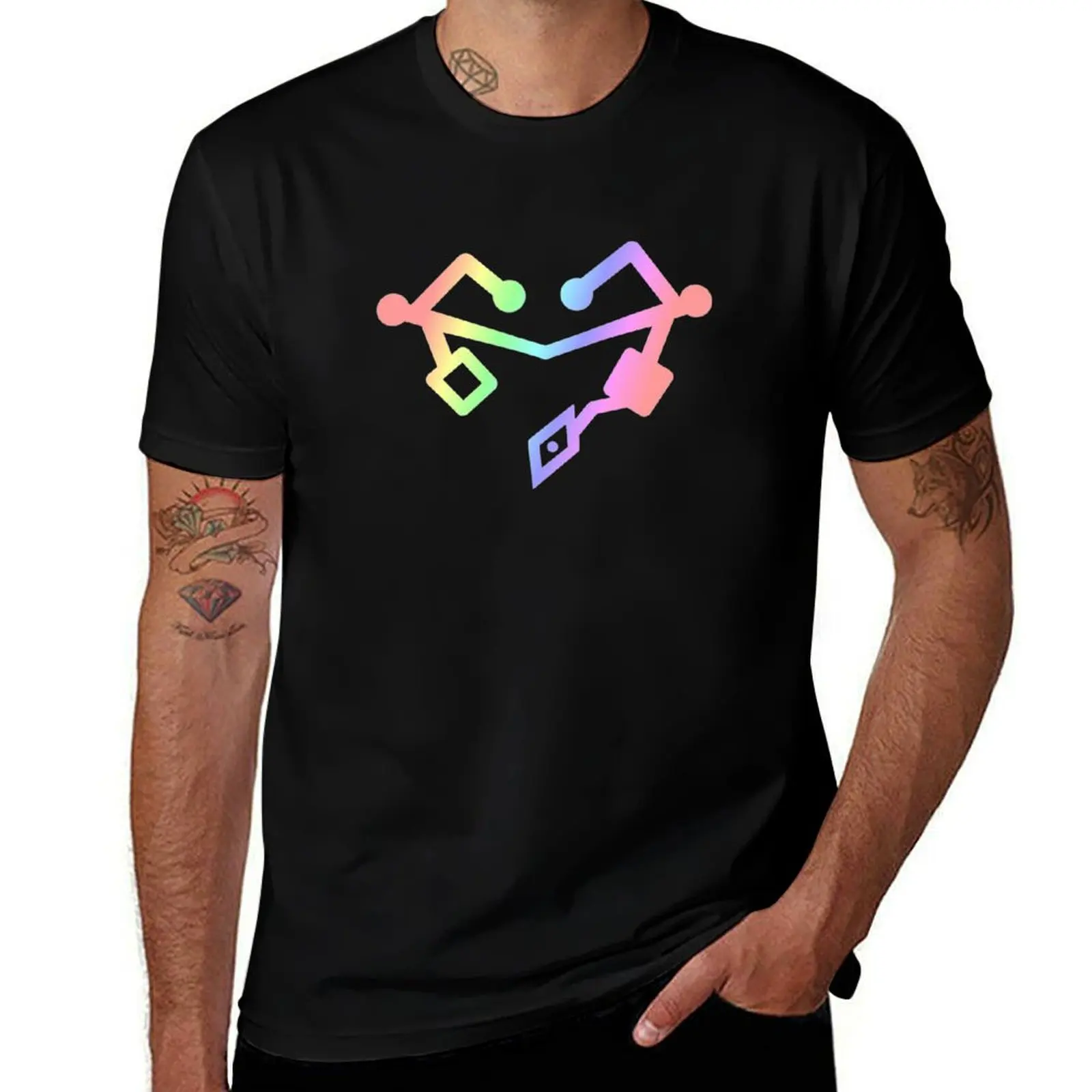 

She Ra Heart First ones Rainbow T-Shirt t shirts for man pack cotton t shirts for man pack white T-Shirt