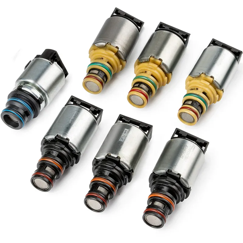 

7PCS OEM# 6T45E 6T40 Transmission Solenoids For GMC For Buick Regal For Chevy Malibu Epica Winstorm 6-Speed Gearbox Part