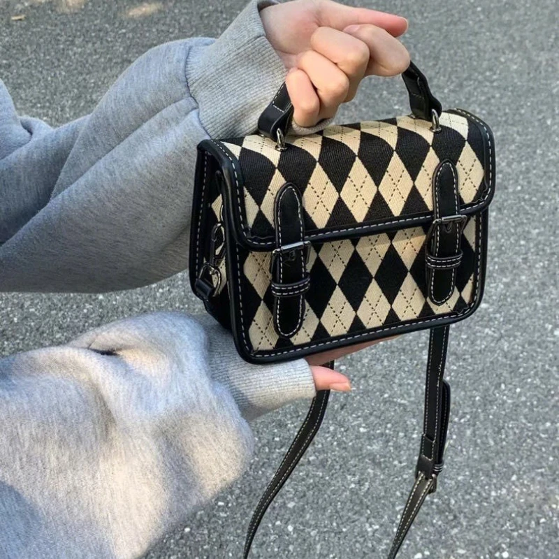 

Small Square Bag Retro Purse and Handbags Fashionable Crossbody Bags for Women Shoulder Bag Women Bag Сумка Женская Bolsos Mujer