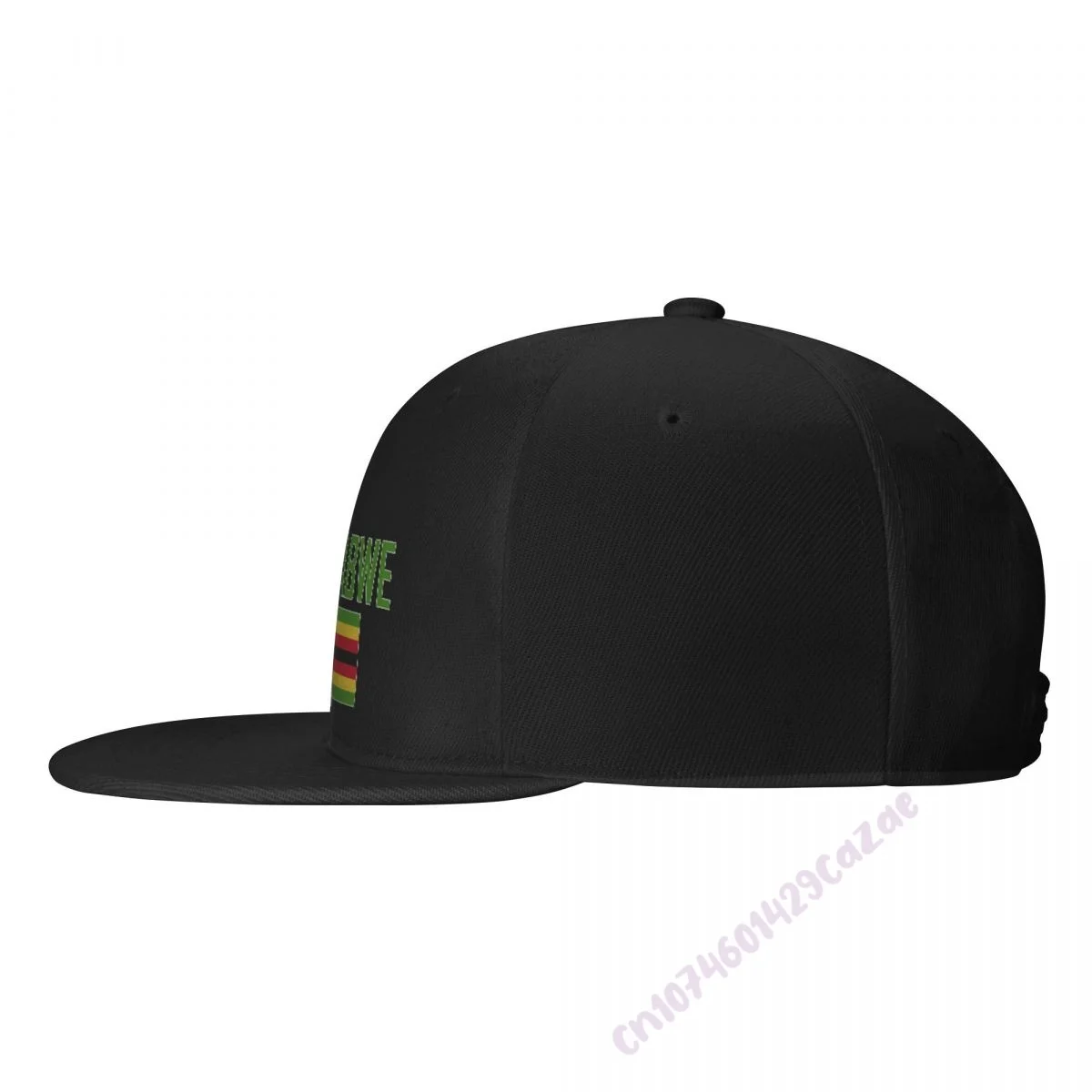 ZIMBABWE Flag Flat Brim Baseball Cap Breathable Adjustable Men Women Outdoor Hip Hop Hat For Gift