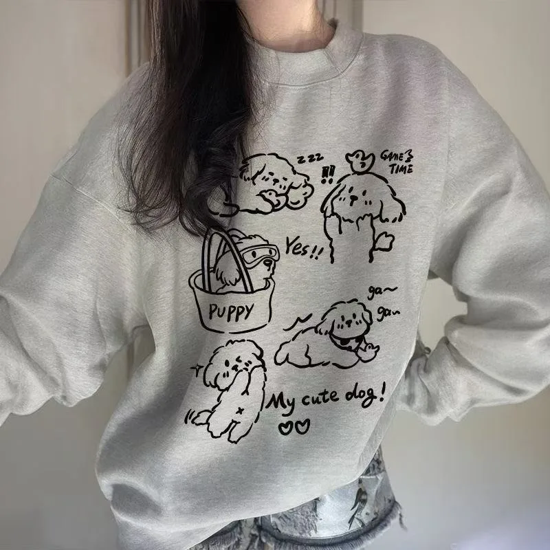 Suéter de Cuello Redondo para Mujer, Estilo Casual, Primavera-Otoño 2026, Moda Versátil