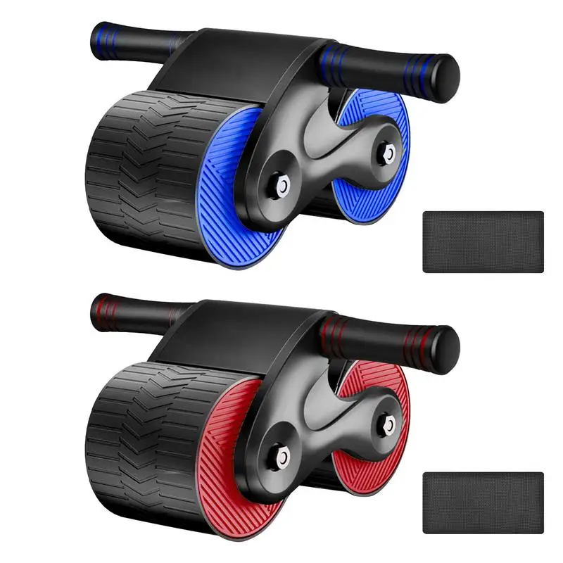 

Abdominal Wheel Ab Roller Core Strength Training Wheel Automatic Rebound Abdominal Exercise Wheel Roller Sturdy Home Gym