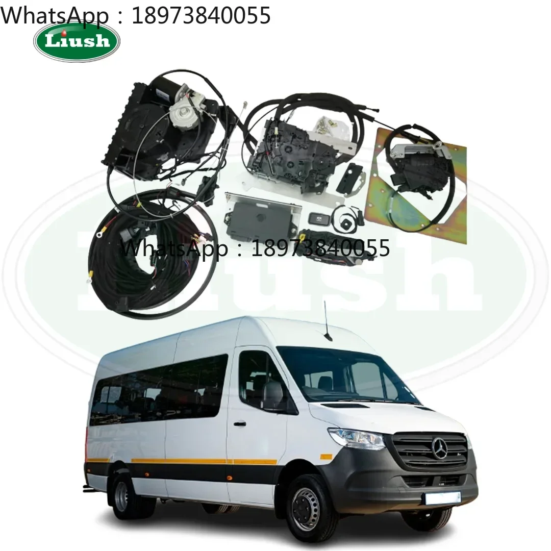 Weichai Asiastar Eurise Van Soft Close Door 용 단거리 선수 자동 전원 측면 도어 용 전기 중간 슬라이딩 도어 수리 부품