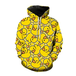 Hoodies 3d Print Animals Duck Pig Spider Sweatshirts Boys Girls Unisex Hooded Fashion Sweatshirts kids Cartoon Clothes Coat