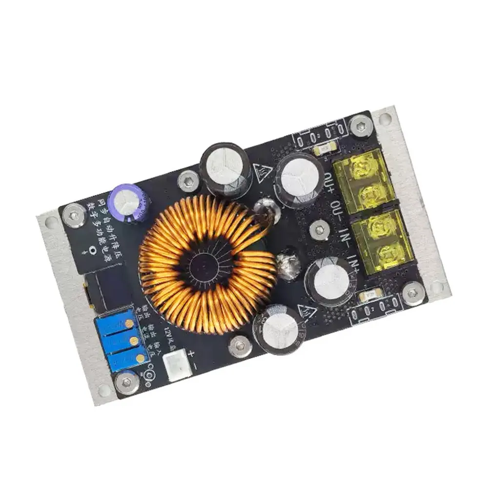 1000W 25A Buck Boost Converter MPPT Solar Charging Module DC 11‑75V to 8.4‑63V Digital Display Step Up Down Power Supply Board