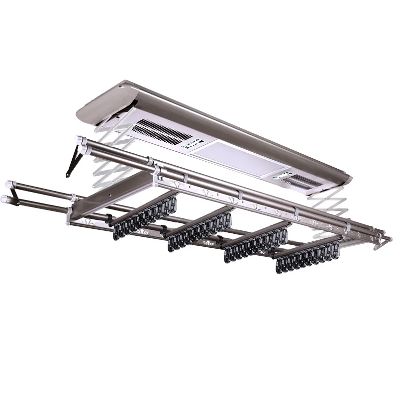 

Механическая подъемная потолочная подвесная вешалка для сушки одежды, электрическая вешалка для одежды, электрическая вешалка для одежды 220 В/110 В 60