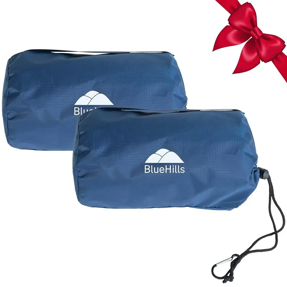 

Free ShippingUltra Compact Travel Blanket 2 Pack Large Soft Cozy Portable Blanket Sheet with Carry Case and for Flight Airplane
