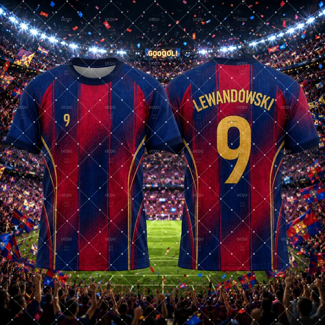 26-27 Spanisches Fußballtrikot Schnelltrocknend Yamal # 10 Pedri # 8 Fußballtrikot Sommer-Sportbekleidung Herren-T-Shirt Kinderbekleidung – Detail 4