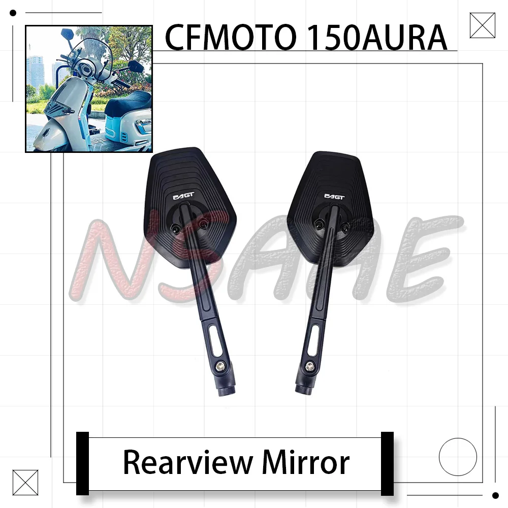 

For CFMOTO 150AURA AURA150 150 AURA Motorcycle Modified Rearview Mirror Reversing Mirror Large Mirror Fit CF150AURA