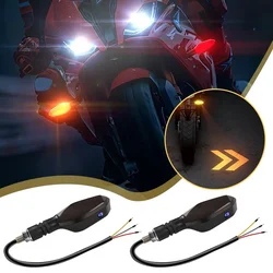 Motorcycle Projection Turn Signal Electric Vehicle Colorful Atmosphere LED Atmosphere Turn Signal High Brightness Warning Light
