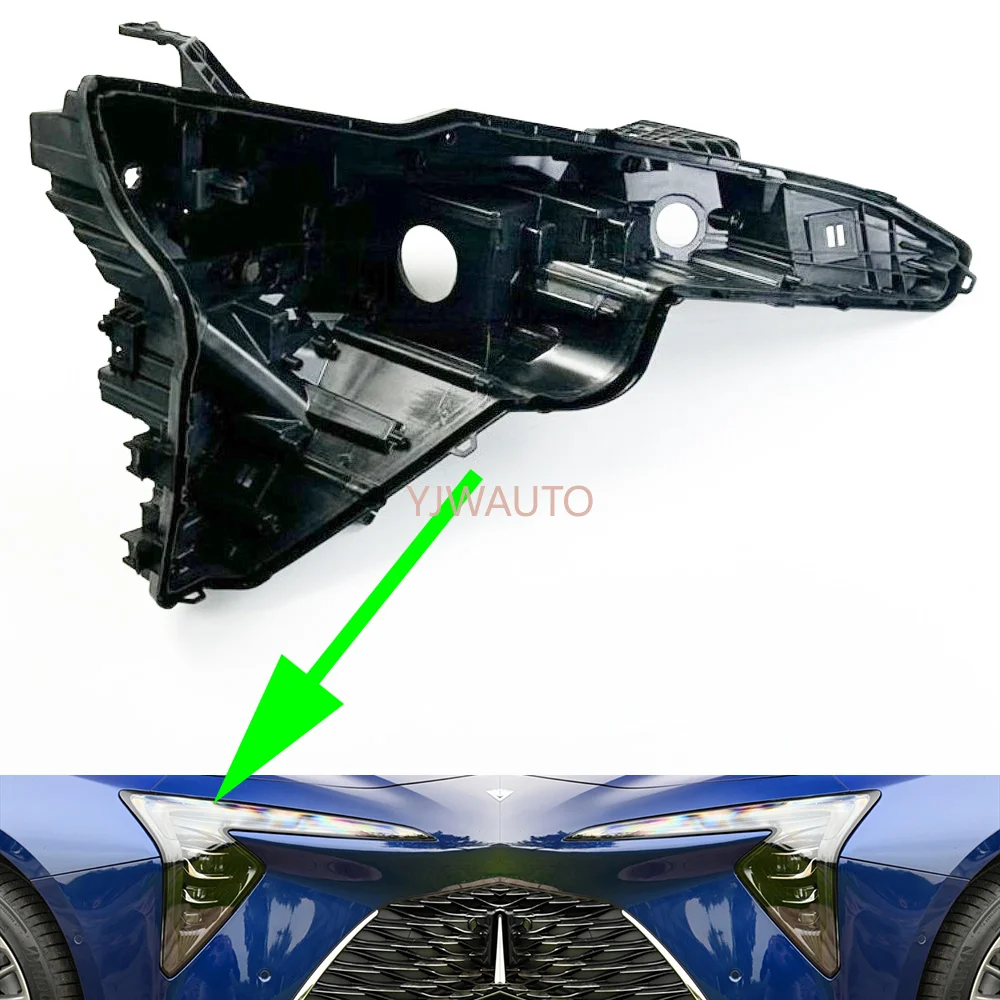 Headlight Housing For Buick LaCrosse 2023 Headlamp Base Retainer Car Head Light Back Cover Lamp Shell Front Lamp Holder