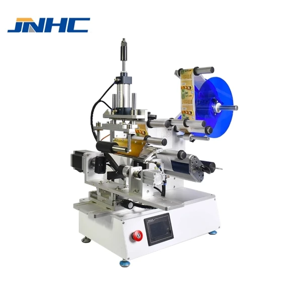Mesin Pelabelan Datar Rol Datar Semi-Otomatis untuk Mesin Pelabelan Produk Datar Pabrik Kecil