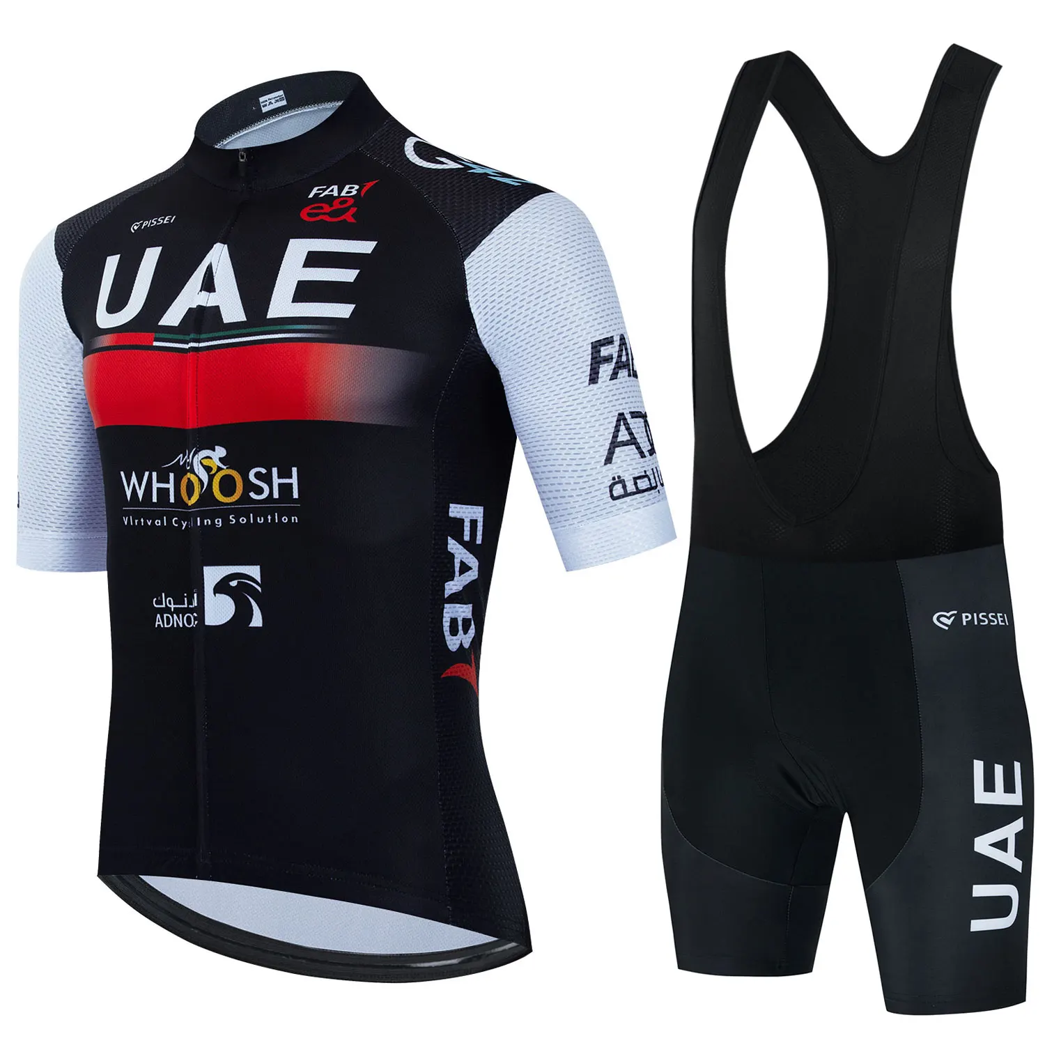 2024 Uae Cycling Jersey Set Short Sleeve Summer Ropa Ciclismo Cycling Clothing Mens MTB Road Bike Shirts Suit Bicycle Bib Shorts
