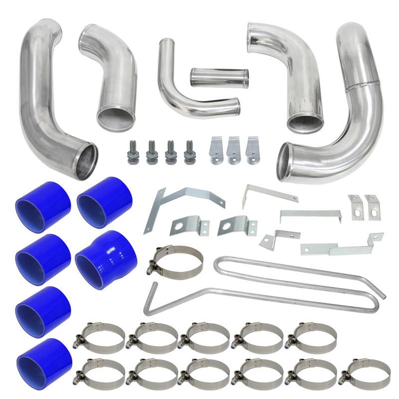 Upgrade Front Mount Intercooler Pipe Piping Kit Fit For MAZDA RX7 FD3S 13B 1993-1997 Black/Blue/Red