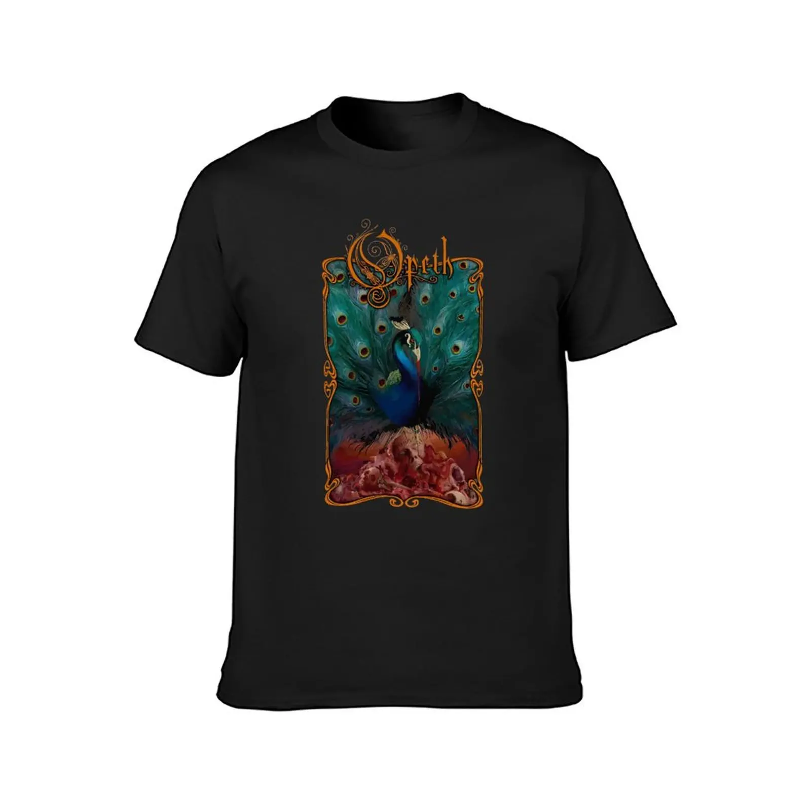 Opeth logo T-Shirt plus size tops cute clothes mens graphic t-shirts anime