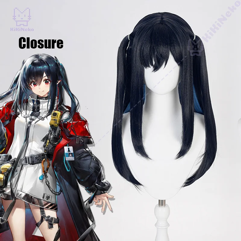 

Game Arknights Closure Cosplay Wig Closure Cosplay Long Hair For Comicon Party Adult Women Men