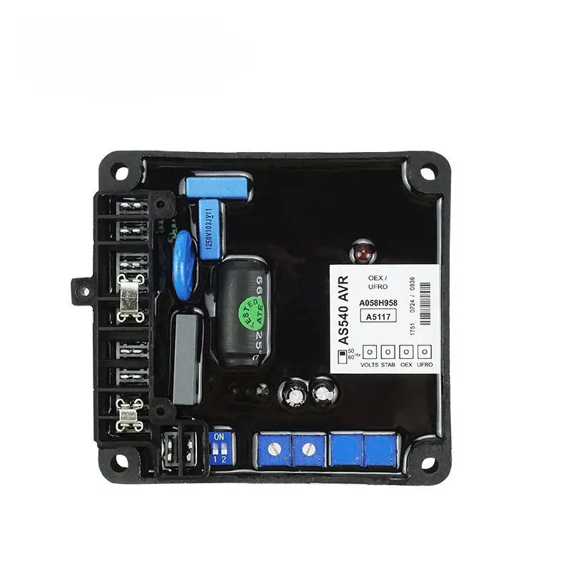 

AS540 AVR Diesel Brushless Genset Accessories Automatic Voltage Regulator Excitation Board