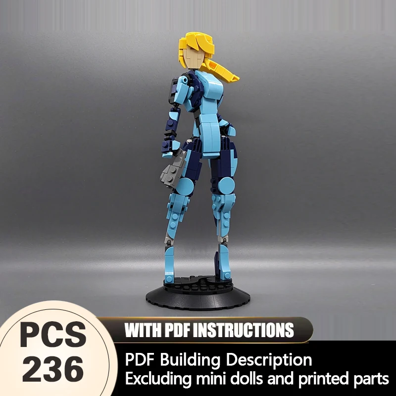Creators Series Model MOC Building Bricks Armored Sci-Fi Figure Modular Technology Gifts Holiday Assemble Toys Suit Display