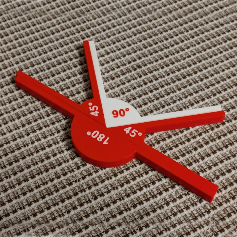 1set teaching tools, math supplies, angle tools, geometric angle display tools, math teaching aids, learning tools