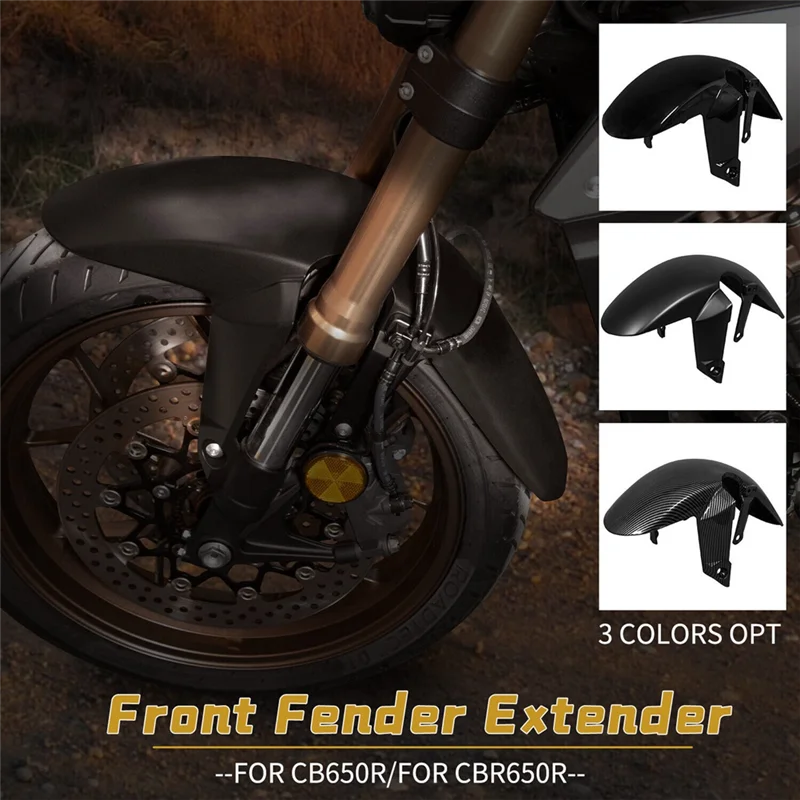 

F9-Motorcycle Accessories Front Wheel Hugger Fender Mudguard Mud Splash Guard For Honda CB650R CBR650R 2019-2022