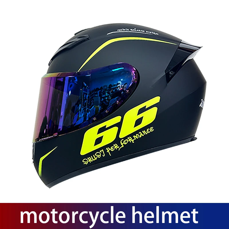 

Солнцезащитный шлем, мотоциклетный шлем, индивидуальная безопасность для мужчин и женщин, зимний четырехсезонный рыцарский мотоциклетный шлем, полный шлем Rci