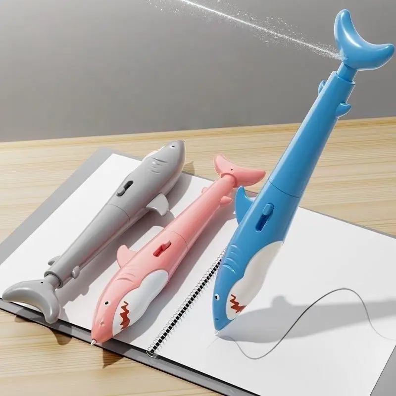 Water Spray Ballpoint Pen Prank Toy School Stationery Fun Campus Gag Pen for Student Party Favors Creative Gifts
