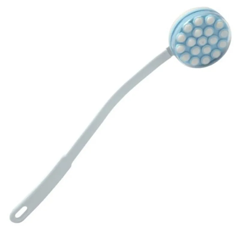 Long-handled bath brush, rub back, rub bath lotion, apply massage artifact, bath brush