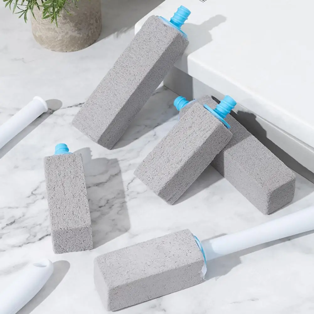 

Пемза для чистки унитаза Щетка для унитаза с пемзаным камнем Портативная щетка для унитаза из пемзаского камня со съемной ручкой для туалета