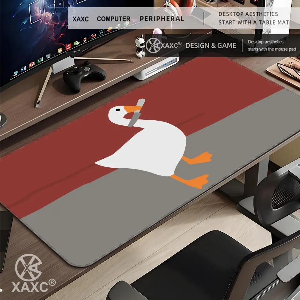 

Cartoon Doubts Duck Mouse Pad large keyboard mouse desk pad non-slip rubber gaming mouse pad laptop mouse carpet HYBXXC