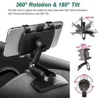 Xiaomi 360 Degree Rotation Car Phone Holder Stand Universal GPS Bracket Dashboard Clip Mount Car Mobile Phone Support in Car New