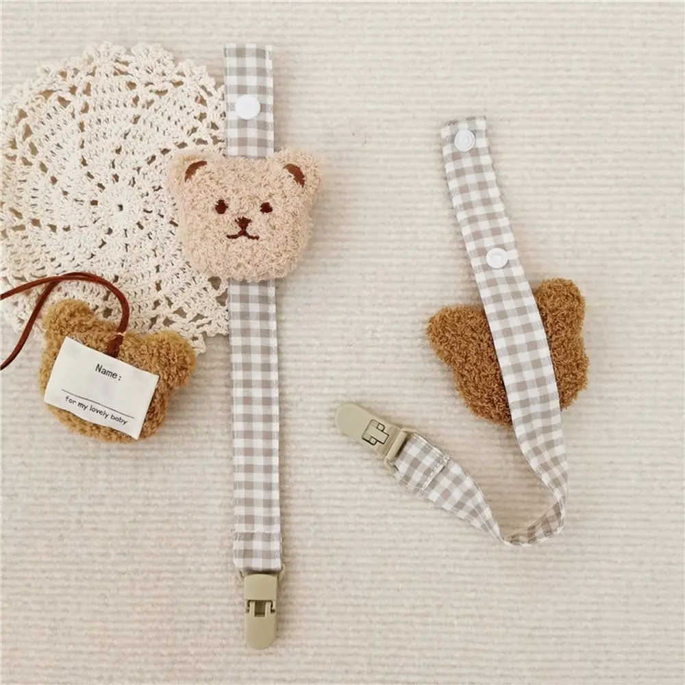 

Baby Feed Accessories Bear Infant Nursing Supplies Nipple Holder Molar Chain Pacifier Clips Chains Baby Pacifier Chain