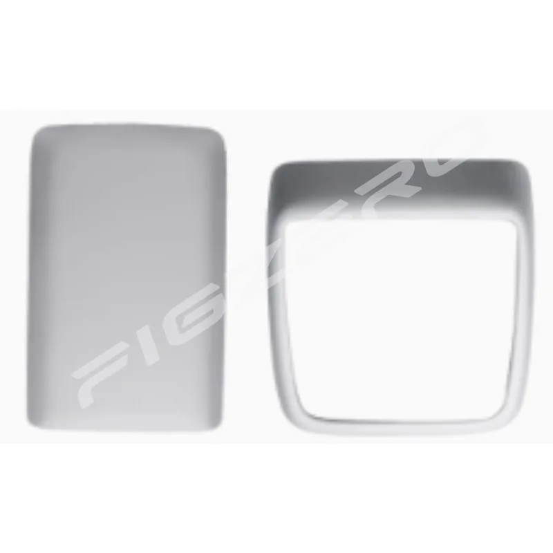 

Rear Screen Protector Cover Protective Decorative Frame Handrail Box Protective Covers Leather ABS for Xiaopeng P7+